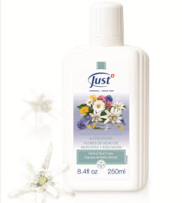Baño de Espuma con Flores de Heno de Montaña y Edelweiss Baño de Espuma con Flores de Heno de Montaña y Edelweiss